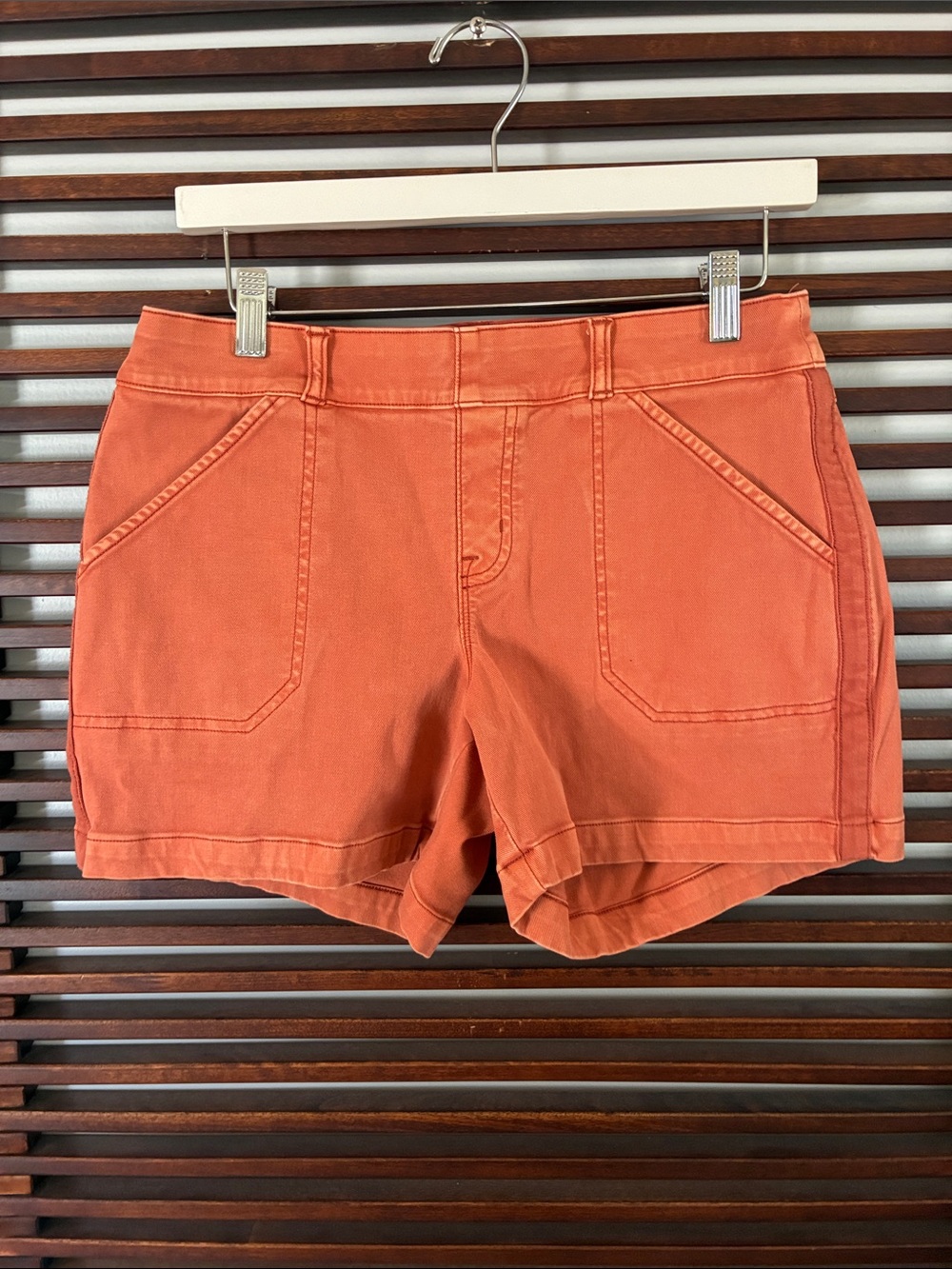 🎉NEW LISTING!🎉Spanx Women's Casual Orange Cotton Shorts